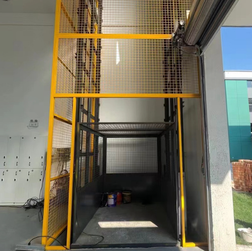 楚雄导轨式升降机助力物流园破解运输难题